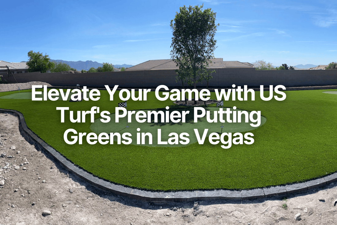 putting green field made with artificial grass