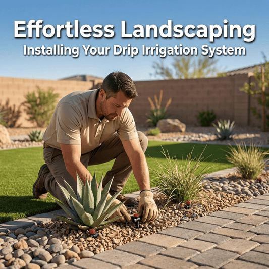 Effortless Landscaping Installing Your Drip Irrigation System