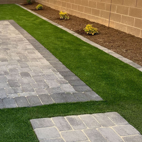 US Turf artificial grass install, Las Vegas front yard