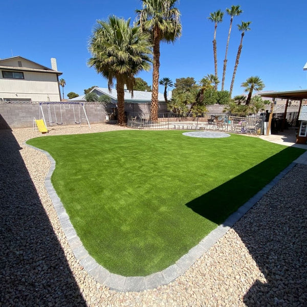 US Turf artificial grass install, Las Vegas dog run